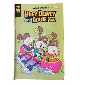 Whitman Disney Huey Dewey And Louie #67 Comic Book Collector Bagged Boarded